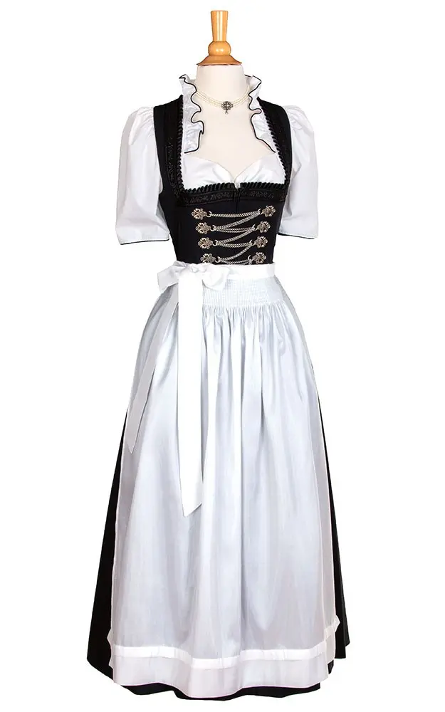 Schürze Taft Extra, weiß