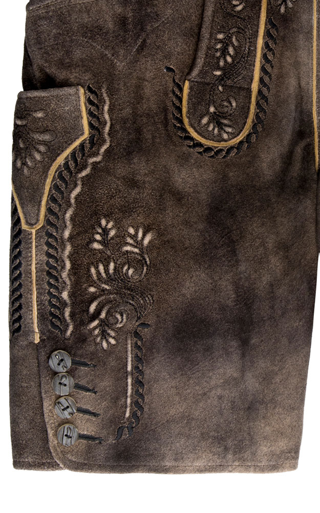 Lederhose Flavio mit Gürtel, marokko