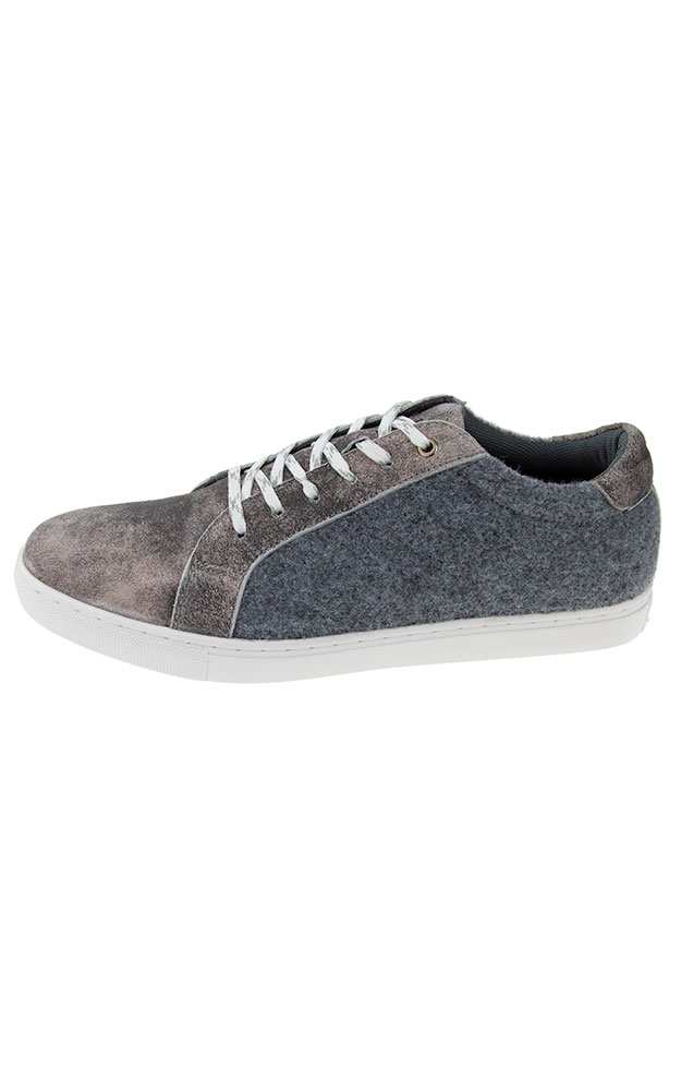 Schuhe Sneaker Loden, grau