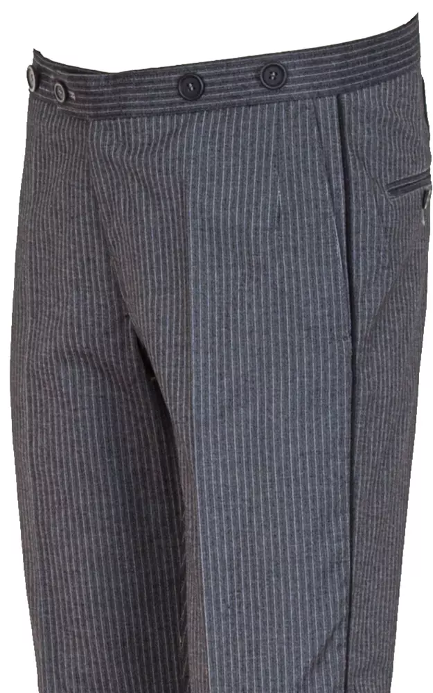 Stresemann-Hose Aschau Spitzbund modern fit, grau