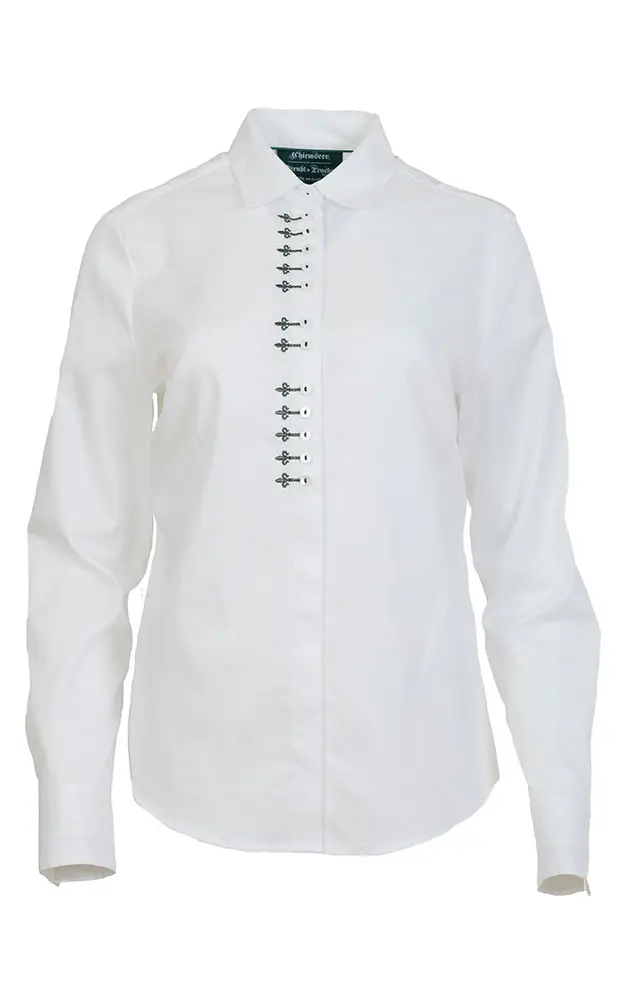Trachtenbluse 6113 14106, weiß