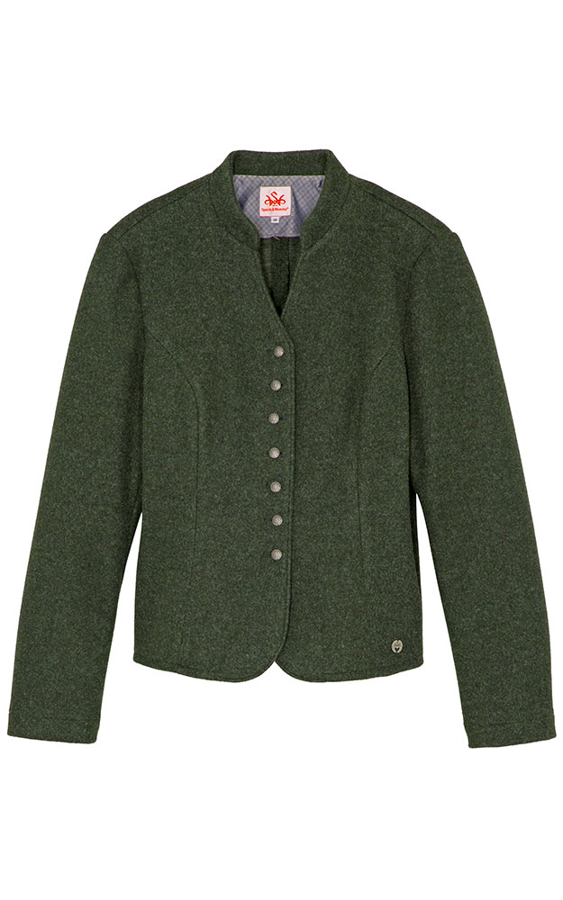 Walkjacke Distanz, dunkelgrün