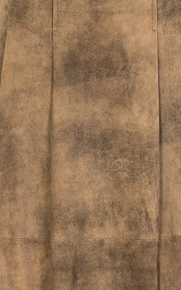 Lederrock Gwendolin, braun