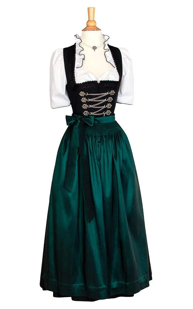 Schürze Taft Extra, tanne