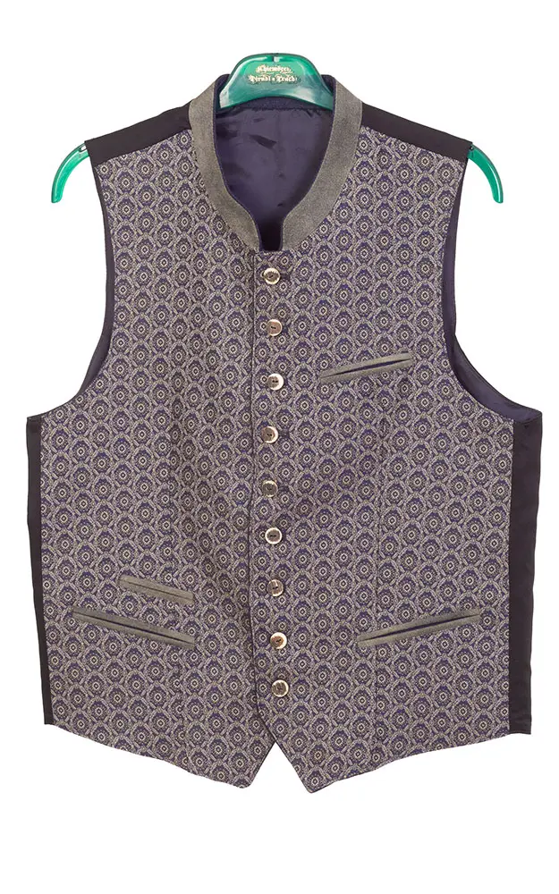 Weste Bürs 9254 9304, blau