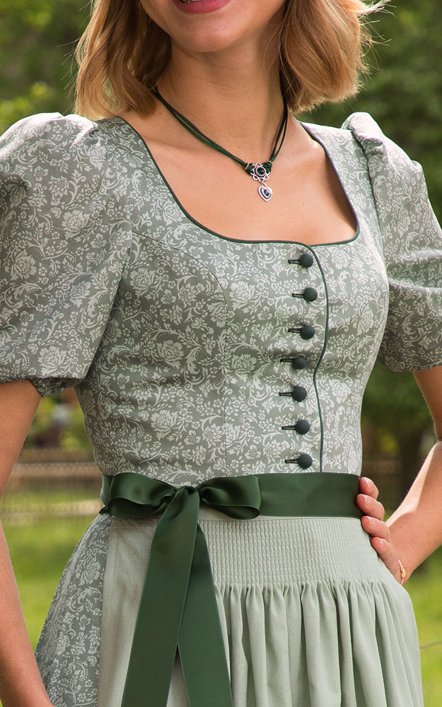 Dirndl Garching, mit Schürze