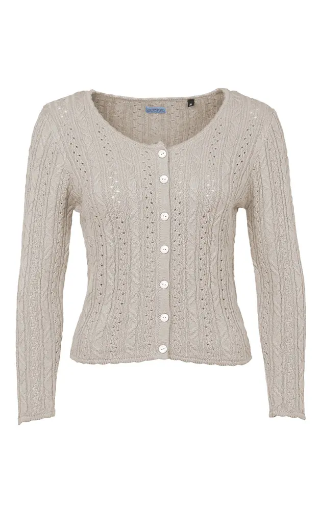 Strickjacke Liz 2, kitt