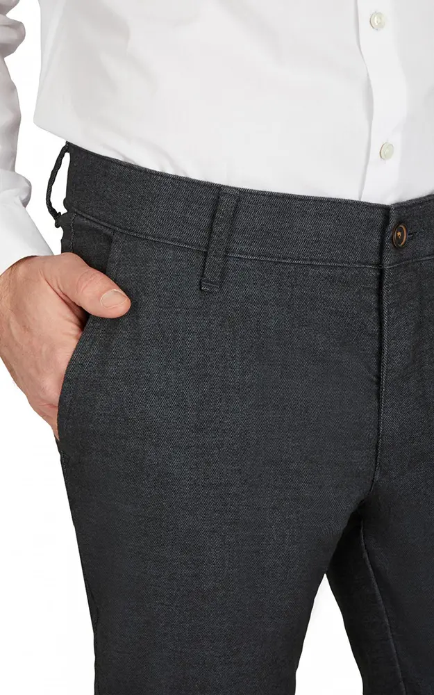 Hose Garvey 7631, dunkelblau - Stretch