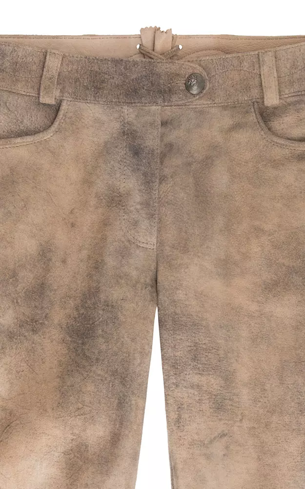 Damenlederhose Felizitas, beige