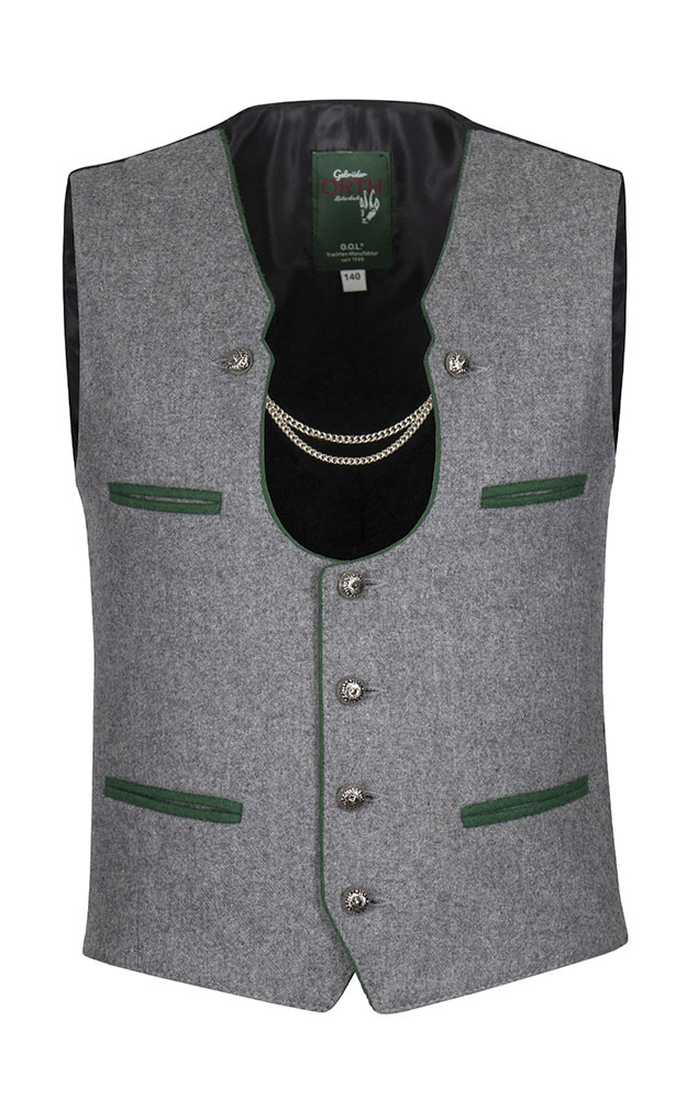 Kinderweste Ketterl, hellgrau