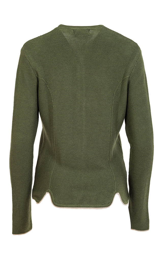 Strickjacke Ursula, tanne