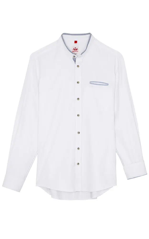 Hemd Demetrius, weiß - Slim fit