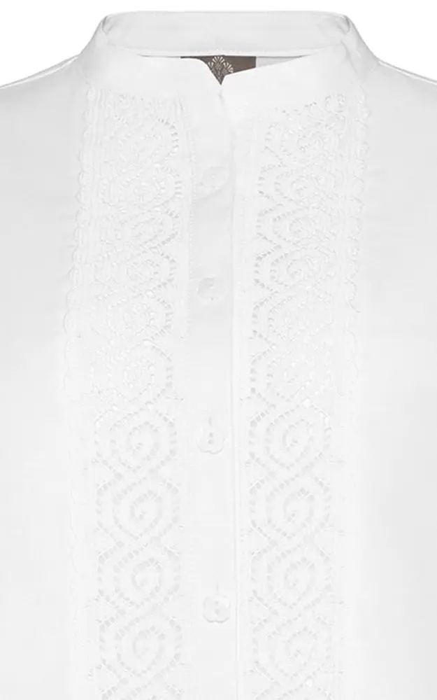 Trachtenbluse 95272, weiß