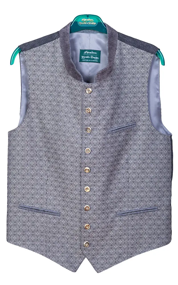 Weste Brixen-K 6552L, grau