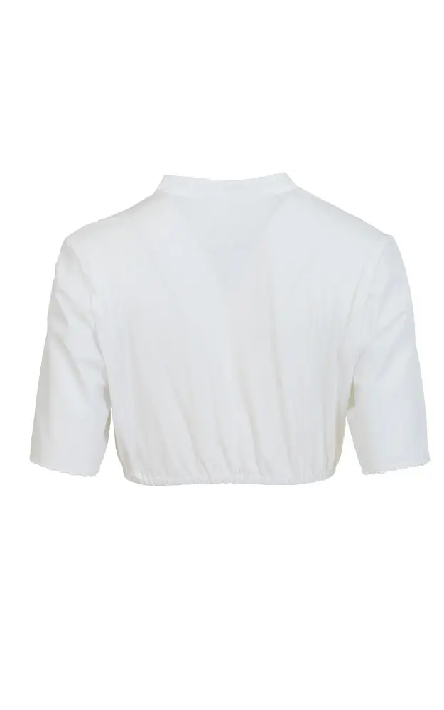 Dirndlbluse 01 10340, weiß