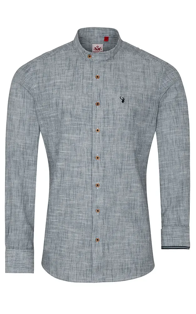 Hemd Arnold, blau - Slim fit