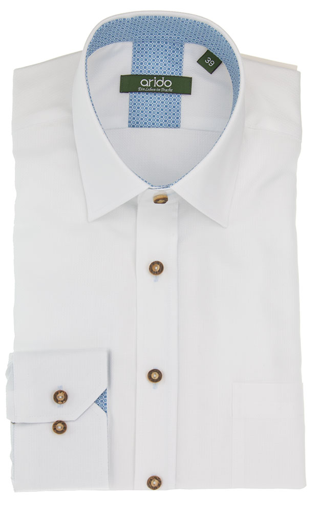 Hemd 2468 4041, weiß LK - Slim fit