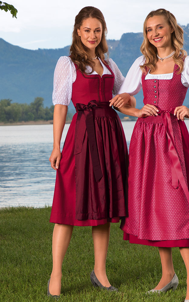 Blusendirndl Surtal, mit Schürze