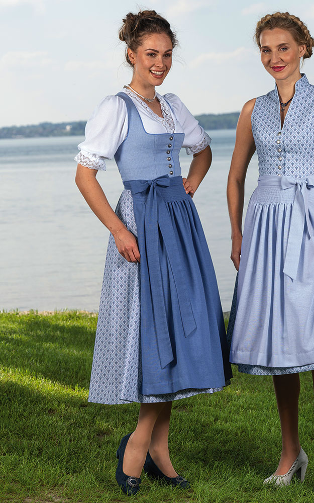 Blusendirndl Fuldatal, mit Schürze