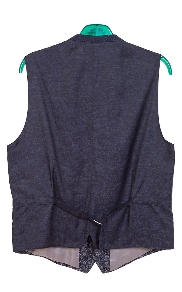 Weste Buchen, blau