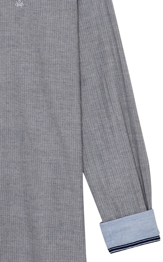 Hemd Duri, grau - Slim fit