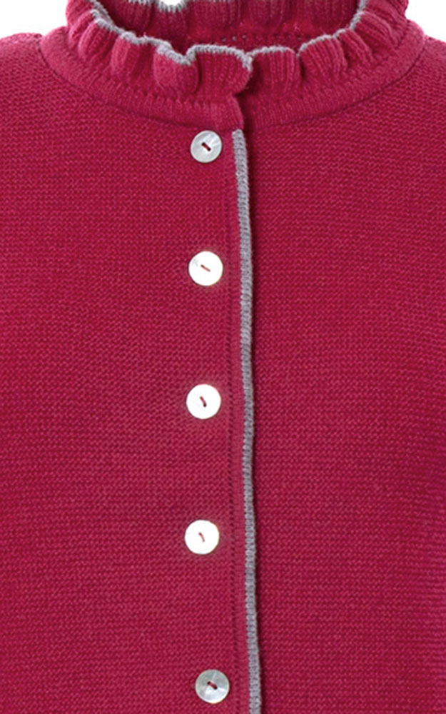 Strickjacke Ona, himbeer
