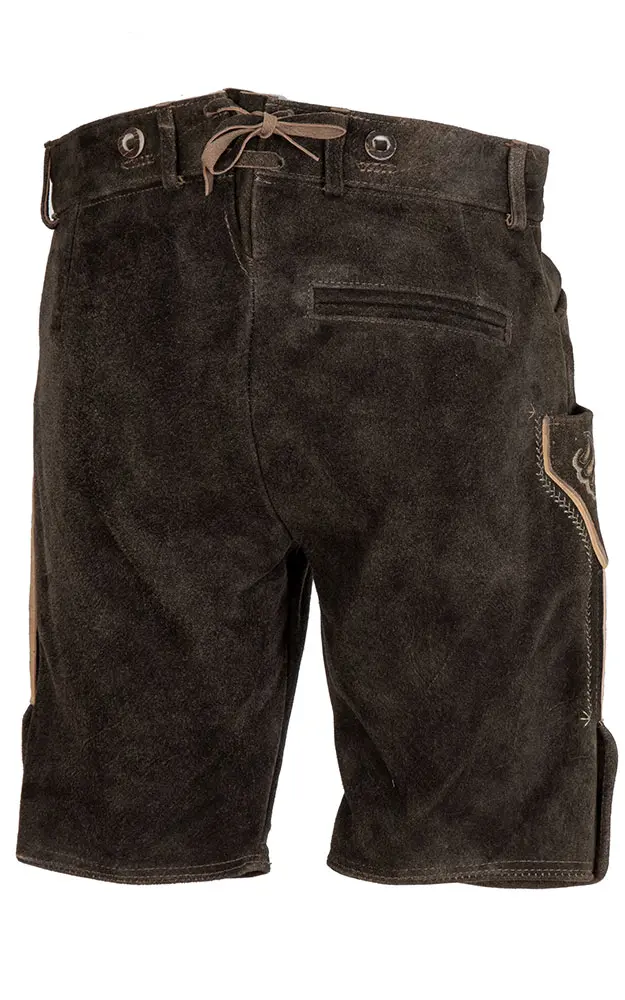 Lederhose Alois ohne Träger, ahorn