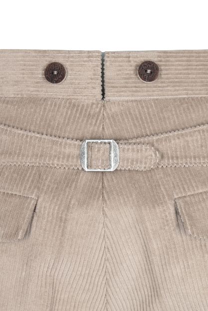 Hose Spitzbund Cord, beige