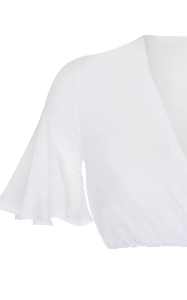 Dirndlbluse Violetta, creme