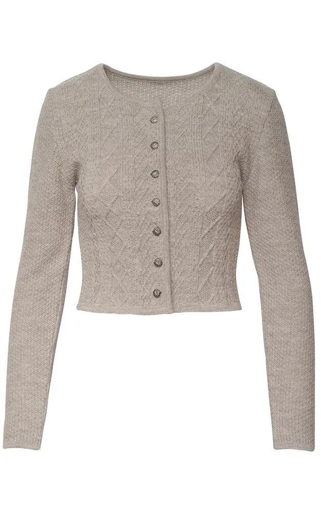 Strickjacke Gries, beige