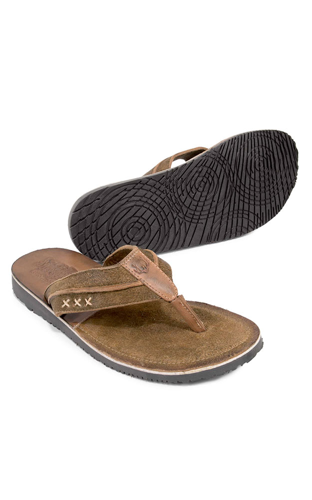 Trachten Flip-Flop, braun
