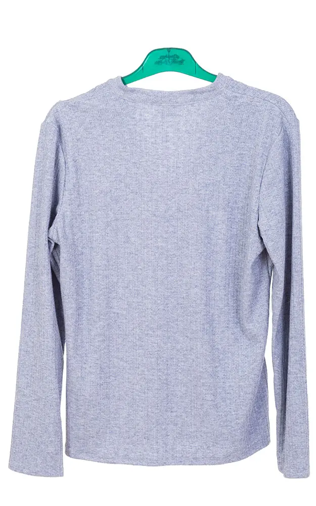 Shirt 236329, marineblau langarm