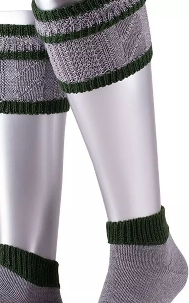 Loferl / Loiferl kurz, mittelgrau/tanne