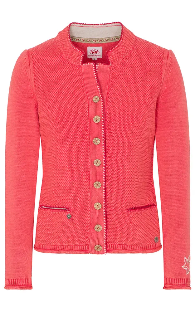 Strickjacke Tarana, mohn