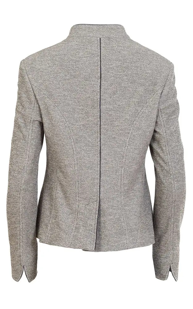 Jacke Flora, grau meliert