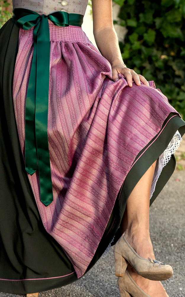 Schürze Pillersee, altrosa