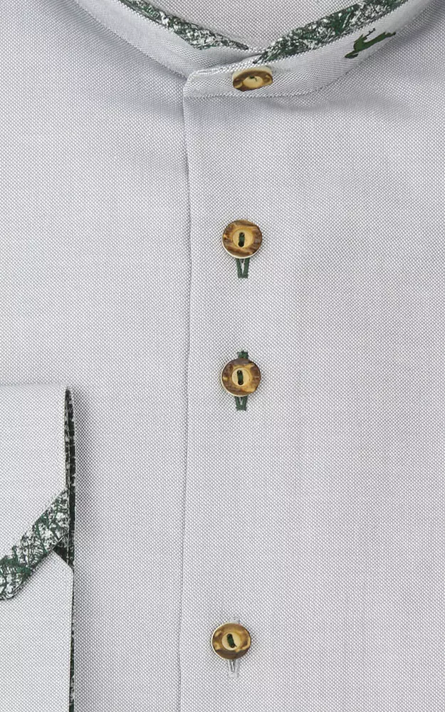 Hemd 3004 19103, grau - Slim fit