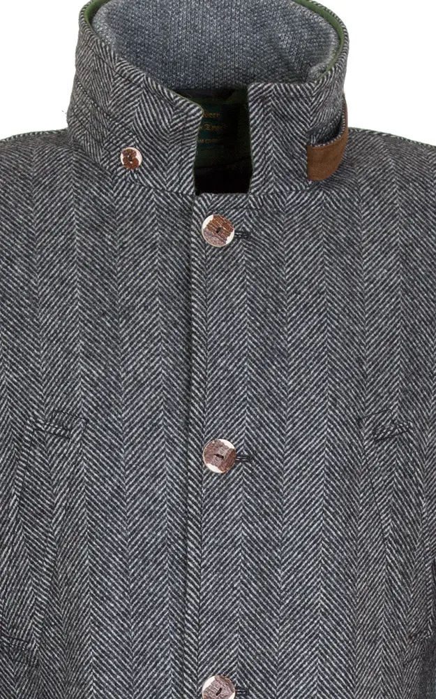 Mantel Max, schwarz/weiß