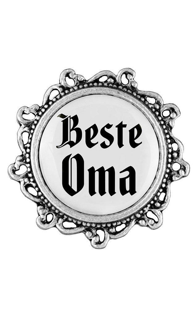 Ansteck-Pin Klassik VZ - Beste Oma
