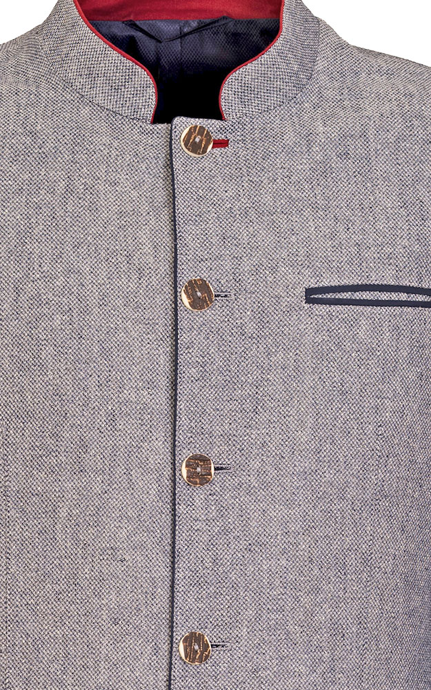 Janker Füssen 261125, blau meliert