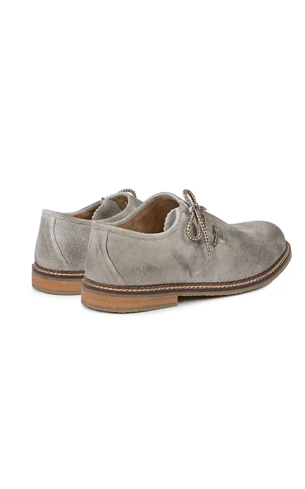 Haferlschuhe 1300, rauch gespeckt