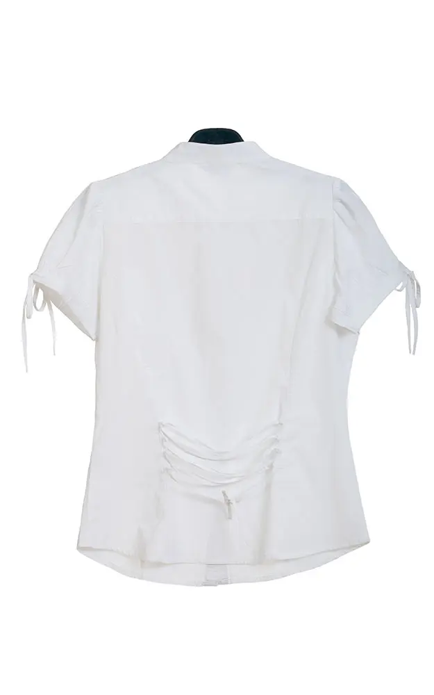 Trachtenbluse 21, weiß