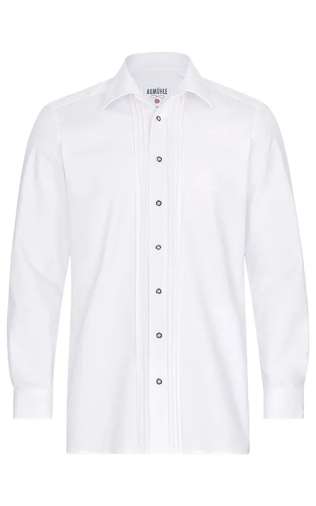 Hemd Max, weiß - Normal fit