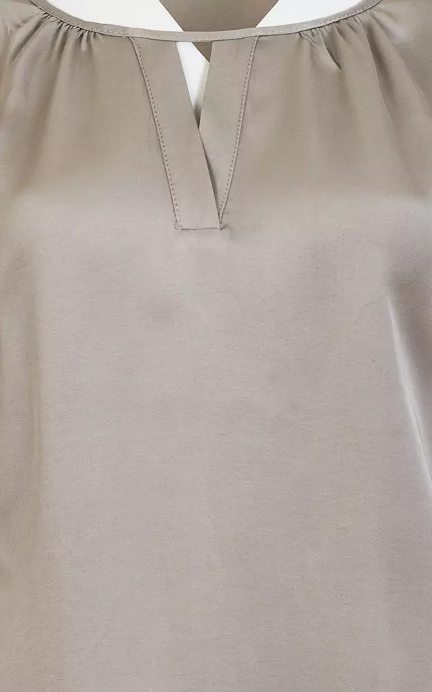 Trachtenbluse 6158 18111, taupe