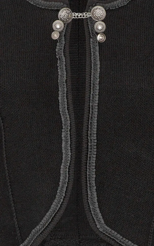 Strickjacke Alice, schwarz