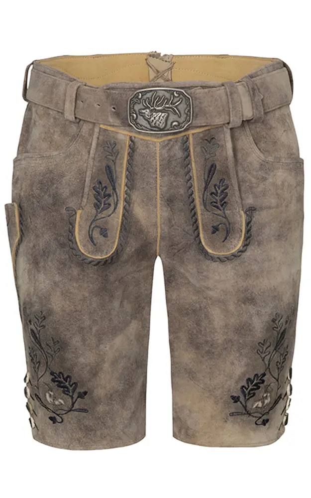 Lederhose Echnaton mit Gürtel, rocks