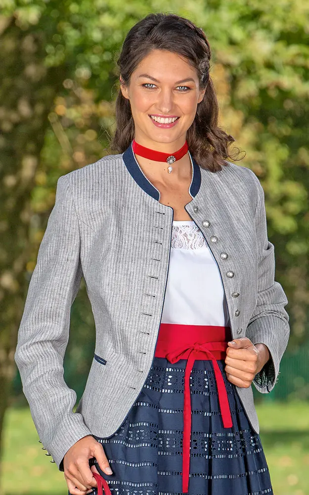 Jacke Bichlberg, hellgrau