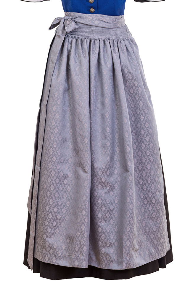 Schürze Extra, grau