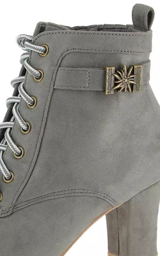 Damen-Stiefelette 3005900032, anthrazit