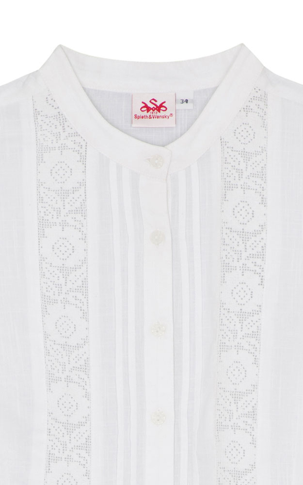 Trachtenbluse Greta, weiß
